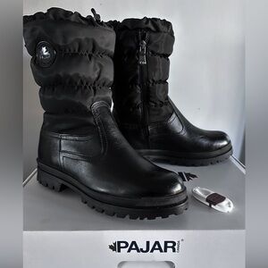 Pajar Women’s Madson Ice Gripper Lace-Up Winter Boots | Size EUR 40 (US 9)